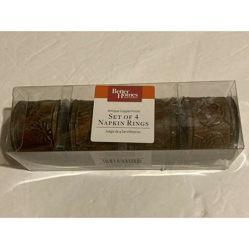 Better Homes & Gardens Antique Finish‎ Napkin Rings
